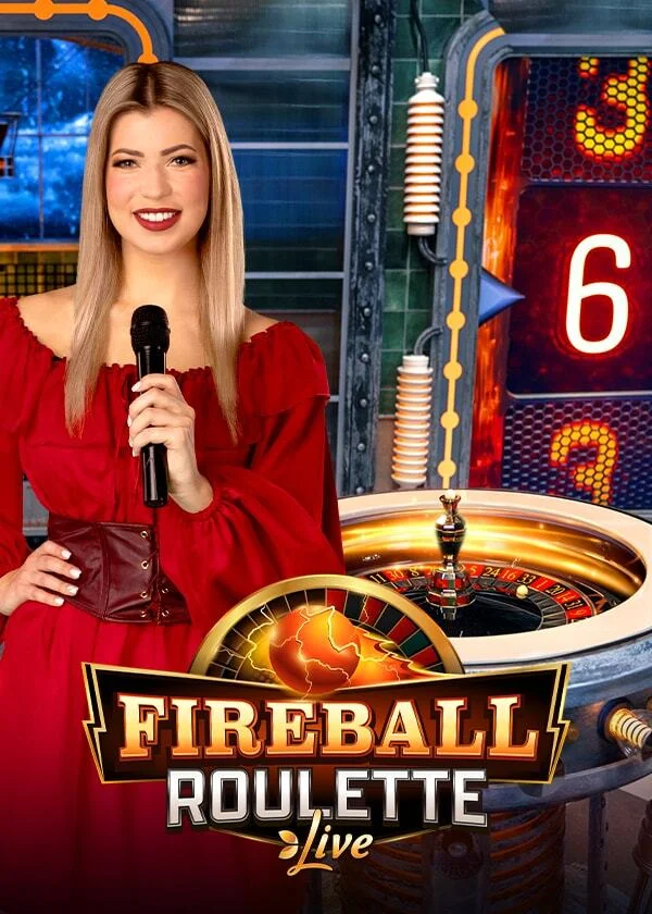 Результат с выпадением огненного множителя x50 в Fireball Roulette